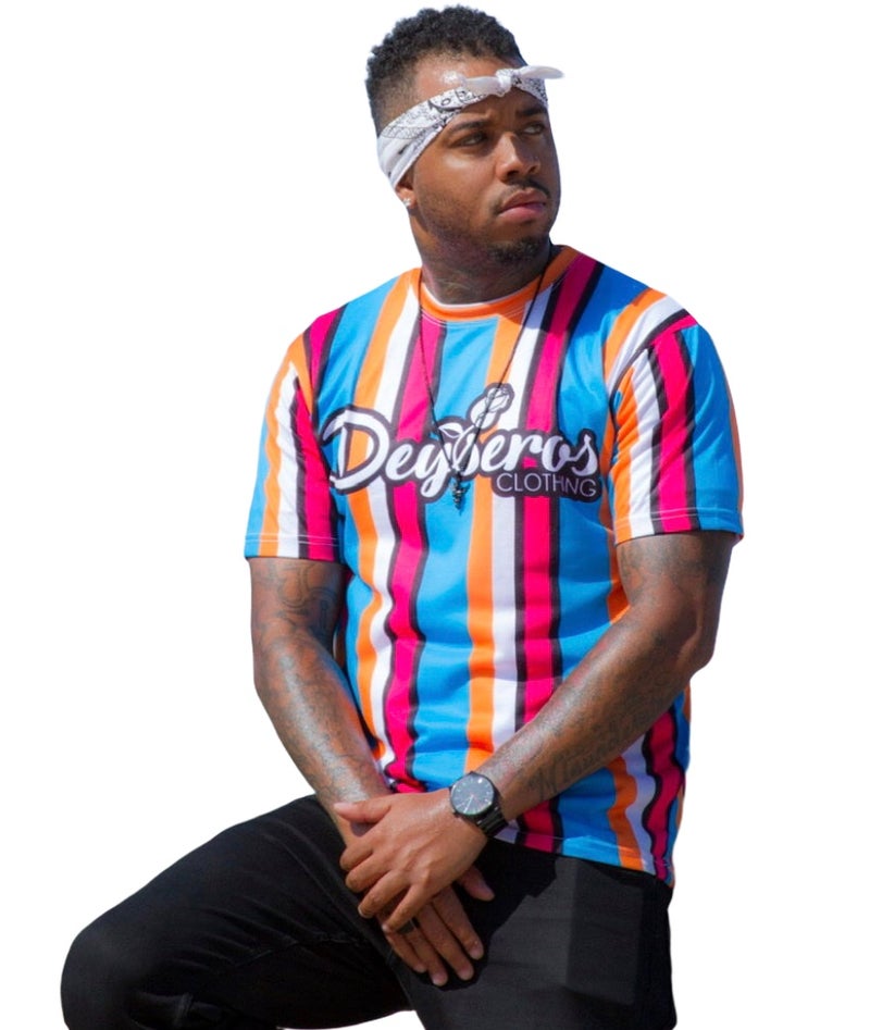 "San Tone" Striped Shirt